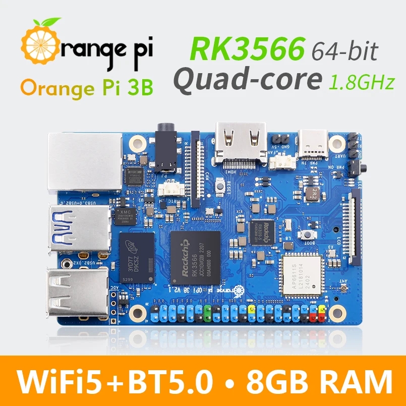 Orange Pi 3B 8GB 4GB 2GB Ram R - Rockchip Rk3588 Development Board 评论和价格