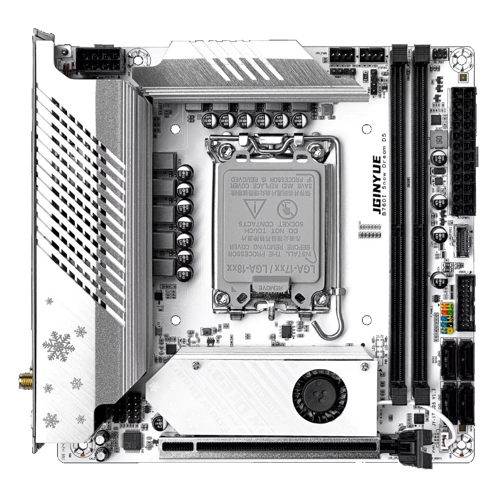 JGINYUE  B760i-Snow Dream  Mot - Lga1700 Itx Motherboard Ddr5 评论和价格