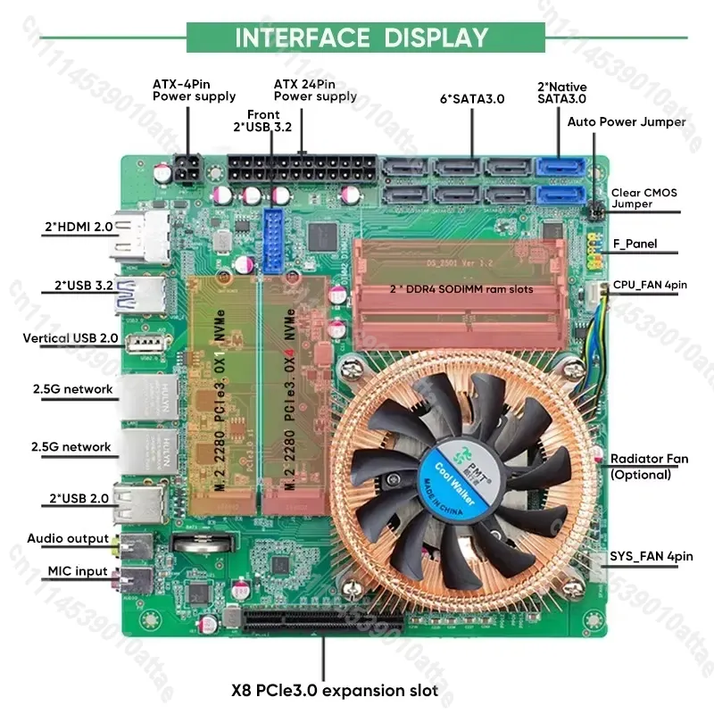 Compatible With Topton AMD Ryz - Nas Motherboard 8 Sata Mini Itx 评论和价格